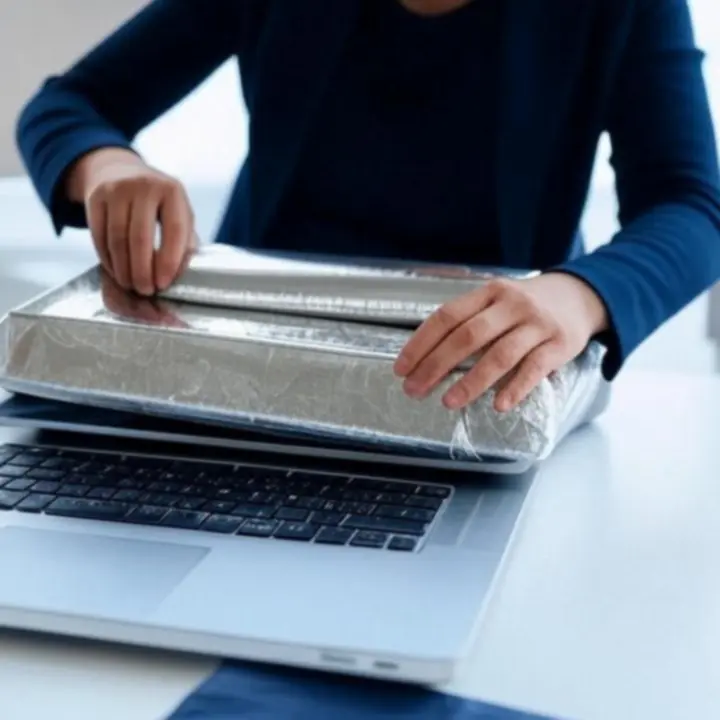 Produkt elektroniczny starannie pakowany do zwrotu w DigitronixShopPL