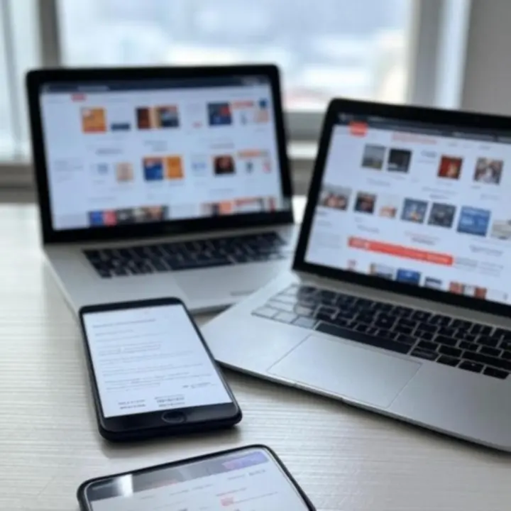 Nowoczesny, responsywny wygląd sklepu DigitronixShopPL na różnych urządzeniach